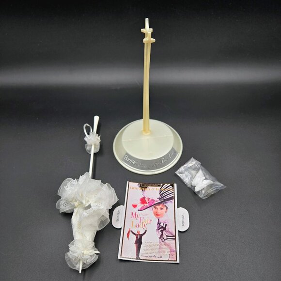 Barbie Doll As Eliza Doolittle In My Fair Lady At Ascot Debut 1995 Vintage Matte - Picture 11 of 11